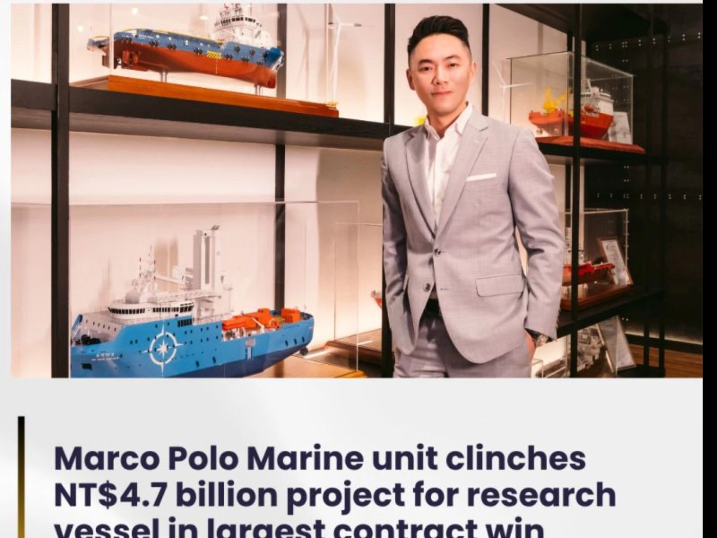 Marco Polo Marine clinches NTD 4.7 billion project for research vessel in largest contract win